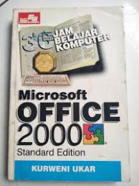 Image of 36  Jam Belajar Komputer Microsoft Word 2000